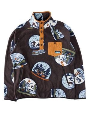 Kavu Teannaway Fleece Jacket - Blue
