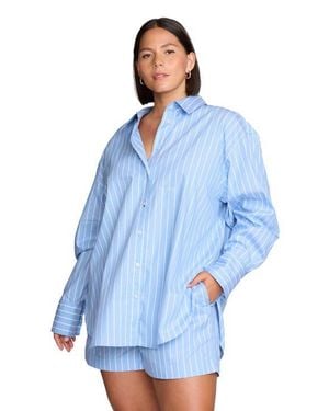 CUUP The Oversized Shirt - Blue