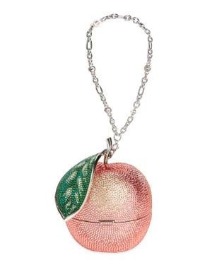 Judith Leiber Peachy Keen Crystal Embellished Clutch - Multicolor