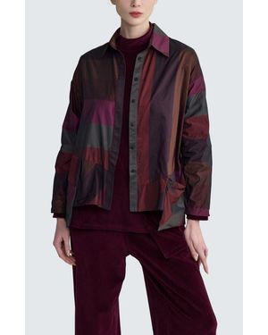 Luukaa Vivienne Asymmetrical Shirt - Purple