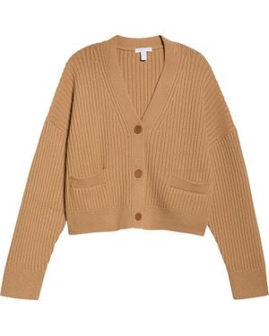 Beyond Yoga Soft Rib Cardigan - Brown