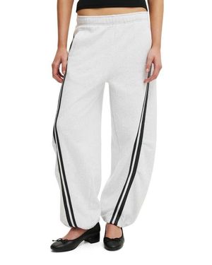 Cotton On Barrel Leg Sweatpant - White