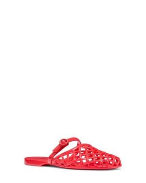 Kate Spade Jelly Fisherman Mule - Red