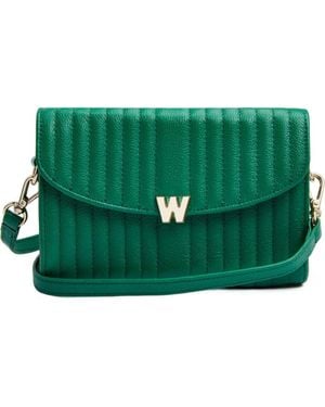 Wolf Mimi Crossbody Bag With Wristlet - Green