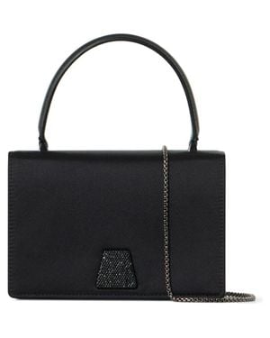 Akris Mini Alice Top Handle Bag - Black