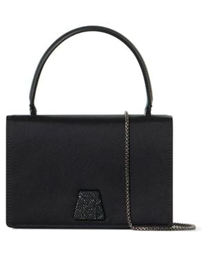 Akris Mini Alice Top Handle Bag - Black