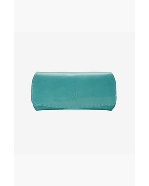 Tusk Siam Flap Over Eyeglass Case - Green