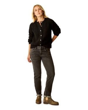 Carve Designs Daphne Wool Cardigan - Black