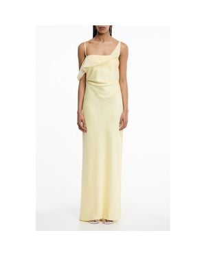 Significant Other Devlyn Satin & Chiffon Gown - Yellow