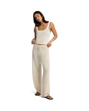 Onia Knit Drawstring Pant - Natural