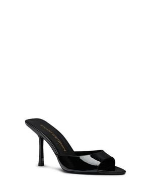 Stuart Weitzman Lexington Mule 85 - Black