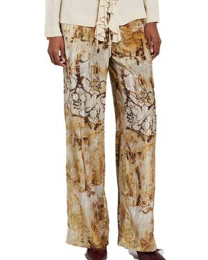 Ottod'Ame Wide-Leg Pants - Natural