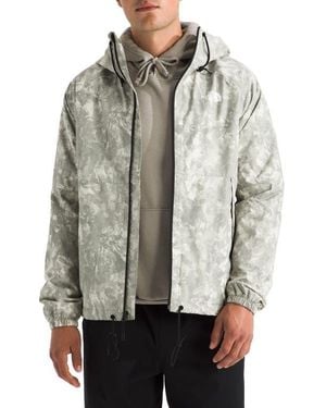 The North Face Antora Waterproof Hooded Rain Parka - Gray