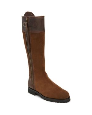 Penelope Chilvers Inclement Long Tassel Waterproof Knee High Boot - Brown