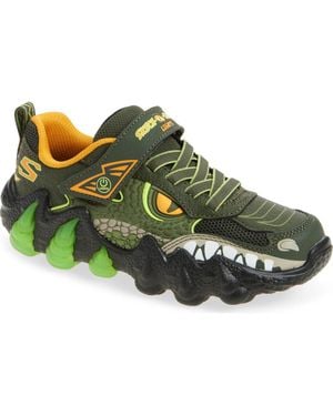 Skechers Skech-O-Saurus 2.0 Light-Up Sneaker - Green