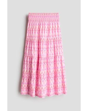 H&M Tiered Skirt - Pink