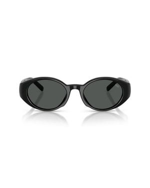 DIESEL 52Mm Oval Sunglasses - Black