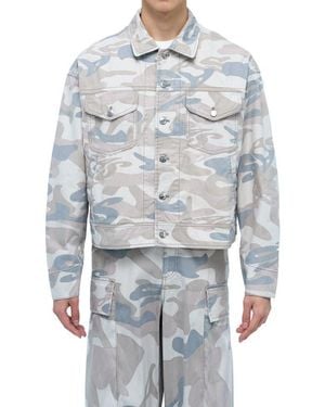 Alpha Style Malaga Workwear Jacket - Blue