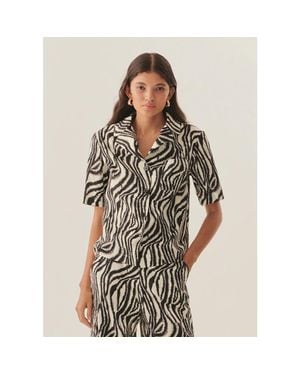 Exquise Adelaide Cotton Shirt - Brown