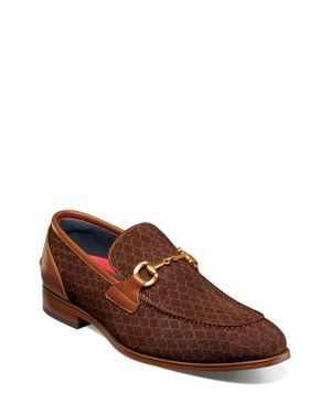 Stacy Adams Brinkley Moc Toe Loafer - Brown
