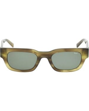 Abercrombie & Fitch 51Mm Square Sunglasses - Brown