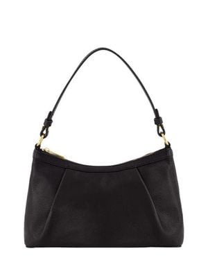 Vince Ava Pebbled Leather Convertible Crossbody Bag - Black