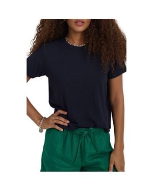 Alex Mill Garcon Linen Blend T-Shirt - Blue