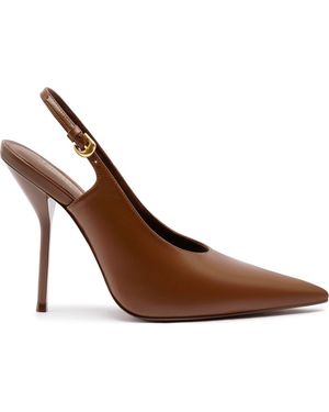 Larroude X Altuzarra Pump - Brown