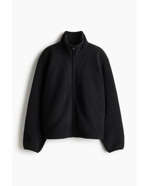 H&M Teddy Sports Jacket - Black