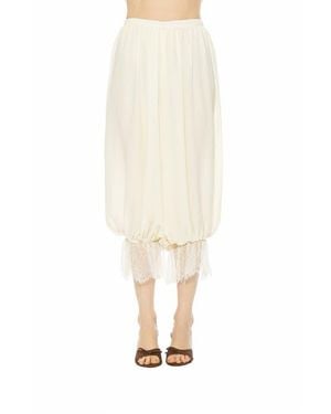 Alexia Admor Jules Bloomer Pants - White