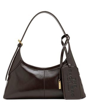 Marc Jacobs Small The Sack Bag Crinkled Leather Hobo - Black