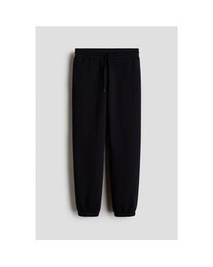 H&M Sweatpant Sweatpants - Black