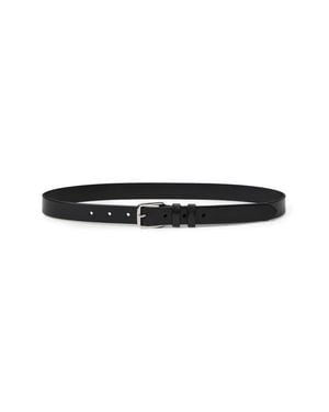 PAIGE Macey Leather Belt - Black