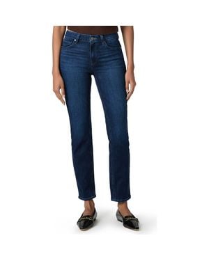 PAIGE Paxton Mid Rise Cigarette Jeans - Blue