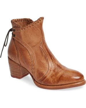 Bed Stu Bia Lace-Up Bootie - Brown