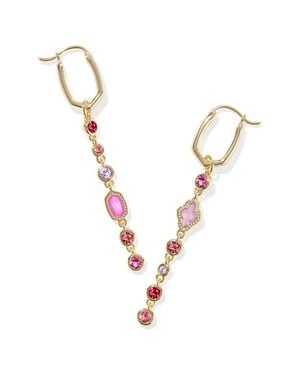 Kendra Scott Mini Elisa Abbie Convertible Huggie Hoop Earrings - Multicolor