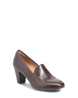 Söfft Lucinda Water Resistant Loafer Pump - Brown
