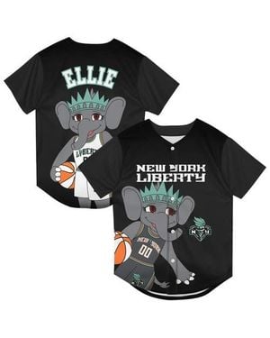 Outerstuff Preschool New York Liberty Mascot Friend Mesh Fashion Jersey - Black