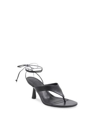 BCBGMAXAZRIA Qwyn Ankle Strap Sandal - White