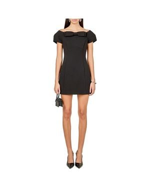 Endless Rose Bow Minidress - Black