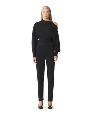Lanvin Viscose Leggings - Black