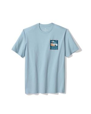 Tommy Bahama Marlin View Cotton Graphic T-Shirt - Blue