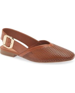 BOTTER Belted Slingback Flat - Brown