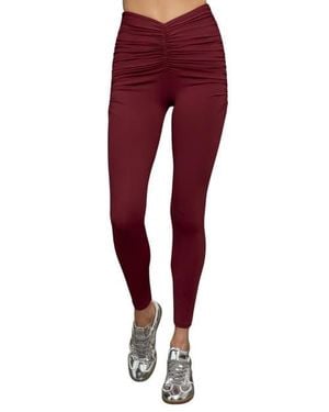 PORT DE BRAS Ariadne Legging - Red