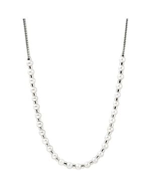 John Hardy Jh Essential Pearl Necklace, Sterling, 2.5Mm - Metallic