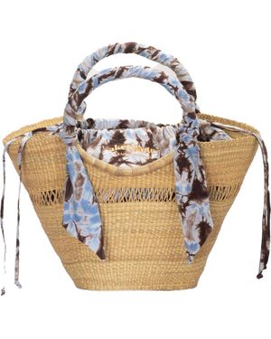 Aketekete Butterfly Bag Medium - Metallic