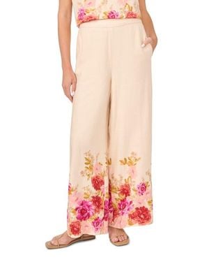 Halogen® Easy Wide Leg Pants - Red