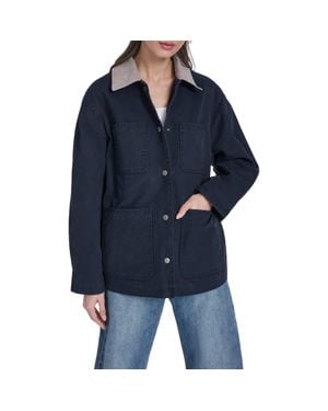 Levi's Contrast Collar Field Jacket - Blue