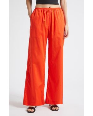 Leset Yoko Cotton Pants - Orange