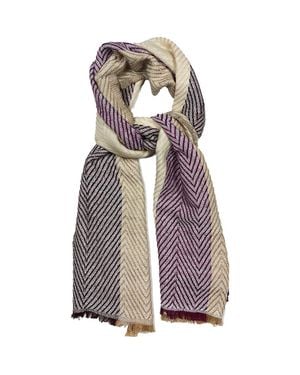 feel good Artisan Woven Hayden 100% Recycled Acrylic Oversized Wrap Winter Scarf - Multicolor